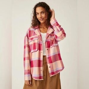 Free People we the free the Izzie cargo shirt